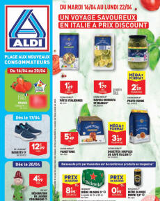 ALDI - Catalogue spécial Italie