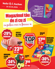 catalog Auchan de la miercuri 10.04.