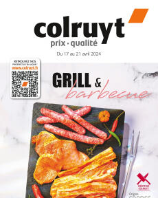 Catalogue Colruyt de du mercredi 17.04.