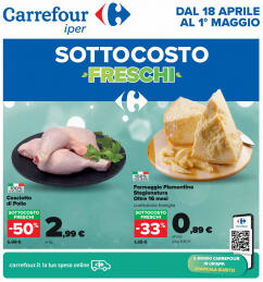 Volantini Carrefour da giovedì 18.04.