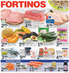 Fortinos flyer from Thursday 18.04.