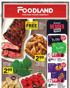 Foodland flyer from Thursday 18.04.
