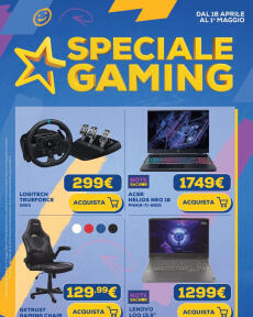 Euronics - Speciale Gaming