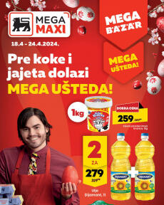 Mega Maxi katalog iz Četvrtak 18.04.