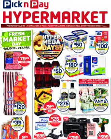 Pick n Pay - Hyper Mega 3 Day Specials - Western Cape