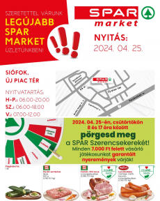 SPAR - Market Siófok nyitás