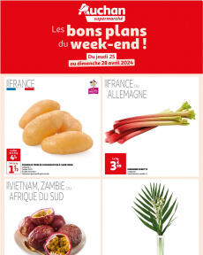 Auchan supermarché - Les bons plans du week-end dans votre super !