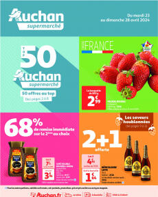 Auchan supermarché - 50 offres au top !