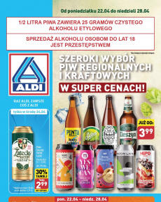 Aldi - Festiwal piwa w super cenach