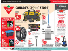 Canadian Tire flyer from Thursday 25.04.
