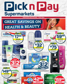 Pick n Pay - Health & Beauty Specials - National