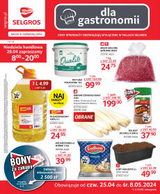 Selgros cash&carry - Oferta Gastronomia