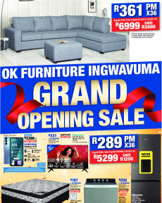 OK Furniture - Grand Opening Ingwavuma