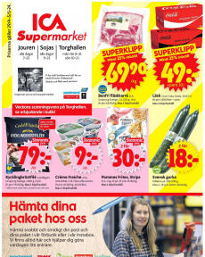 ICA Supermarket-broschyr från Måndag 29.04.