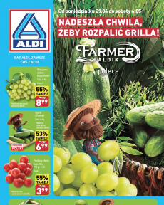 ALDI - Farmer ALDIK poleca świeże owoce i warzywa