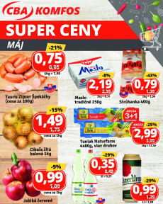 CBA Komfos - Super Ceny máj