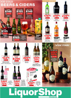 Checkers LiquorShop specials from Wednesday 24.04.