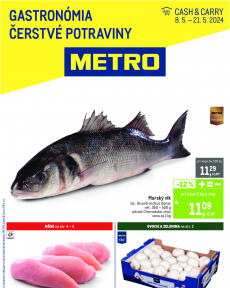 Metro - Gastronómia: Čerstvé potraviny