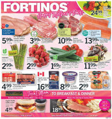 Fortinos flyer from Thursday 09.05.