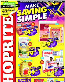 Shoprite specials from Monday 22.04.
