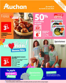 Catalogue Auchan de du mardi 14.05.
