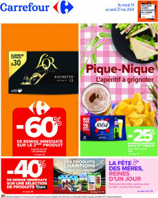 Catalogue Carrefour de du mardi 14.05.