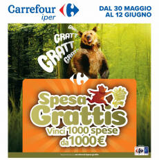 Carrefour - Concorso Spesa Grattis