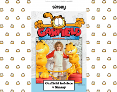Sinsay - Garfield kolekce v Sinsay