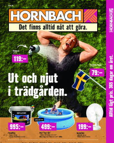 Hornbach-broschyr från Lördagar 01.06.