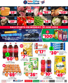 Take n Pay specials from Monday 10 Jun