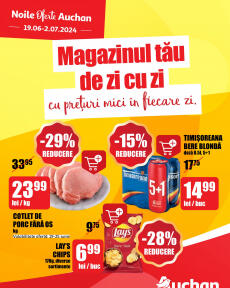 catalog Auchan de la miercuri 19.06.
