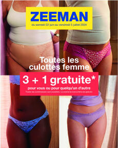 Catalogue Zeeman de du samedi 22.06.