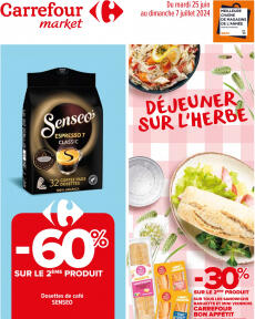 Catalogue Carrefour Market de du mardi 25.06.