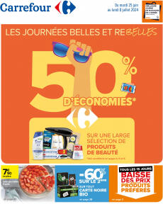 Catalogue Carrefour de du mardi 25.06.
