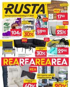 Rusta-broschyr från Måndag 01.07.