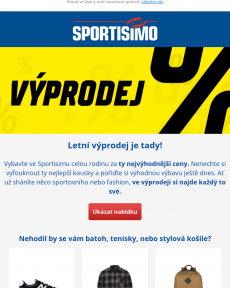 Sportisimo.cz - Výprodej je tady!