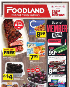 Foodland flyer from Thursday 11.07.
