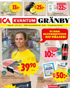 ICA Kvantum-broschyr från Måndag 15.07.