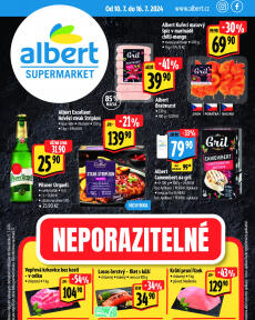 Albert Supermarket leták od středy 10.07.
