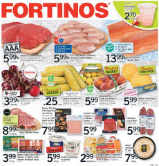 Fortinos flyer from Thursday 18.07.