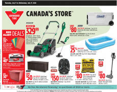 Canadian Tire flyer from Thursday 11.07.