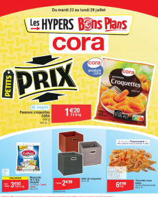Catalogue Cora de du mardi 23.07.