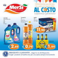 Volantini MerSi supermercati da mercoledì 24.07.