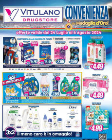 Volantini Vitulano Drugstore da mercoledì 24.07.