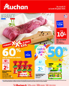 Catalogue Auchan de du mardi 23.07.