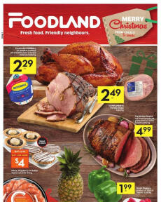 Foodland flyer from Thursday 22.12.