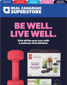 Real Canadian Superstore - Wellness Book