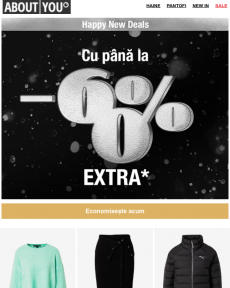 About you - Happy new deals: cu până la -60% EXTRA