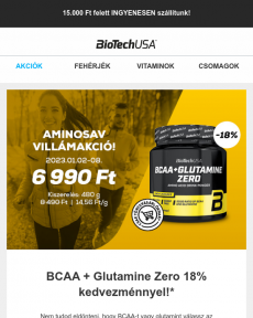 BioTechUSA - Évindító aminosav AKCIÓ!  Ezt idd edzések előtt, alatt és után!