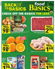 Food Basics flyer from Thursday 05.01.